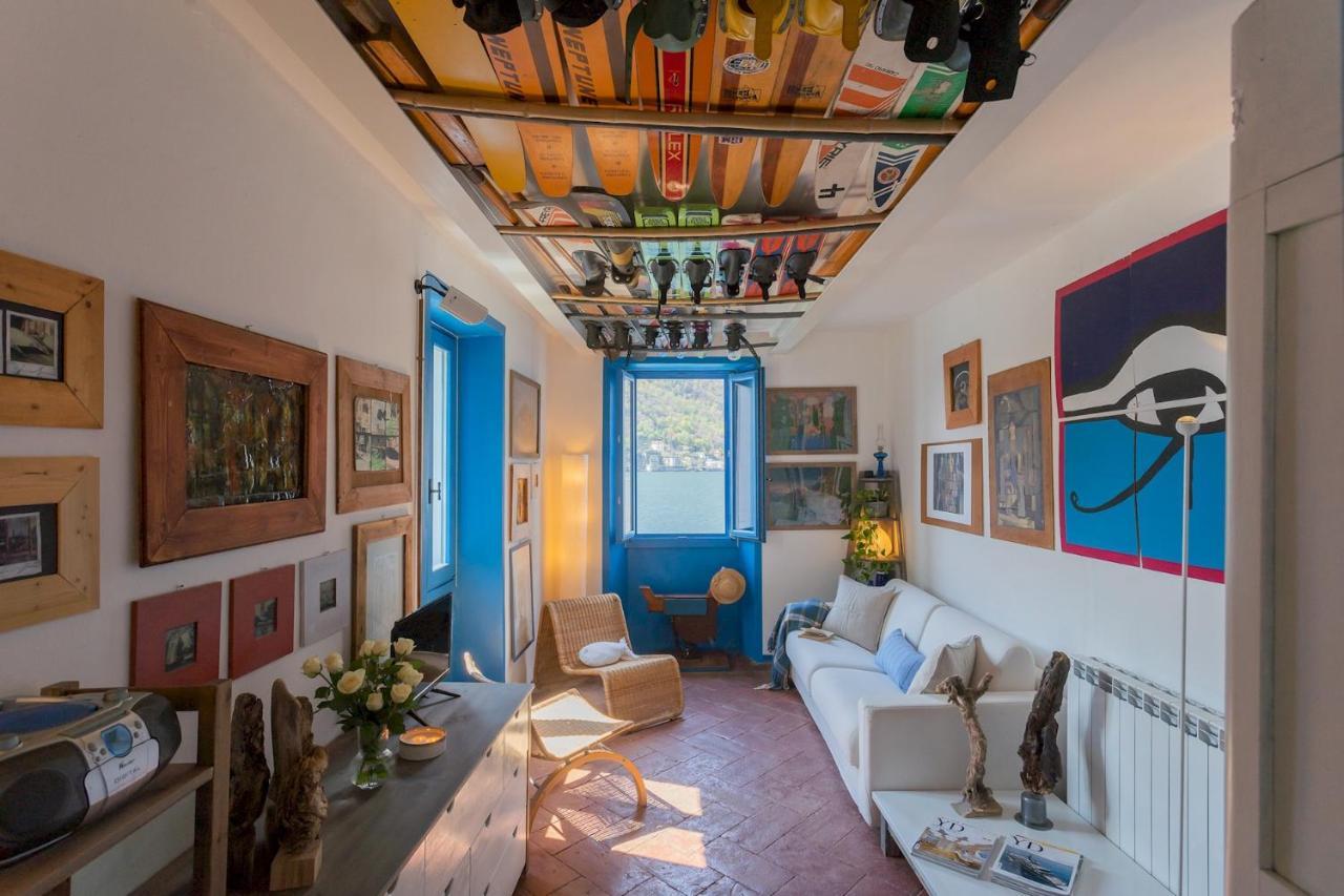 Deriva Apartment On Careno'S Beach By Rent All Como Nesso Dış mekan fotoğraf