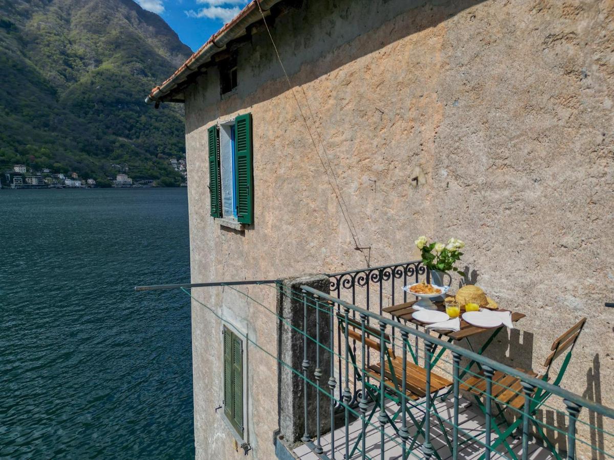 Deriva Apartment On Careno'S Beach By Rent All Como Nesso Dış mekan fotoğraf