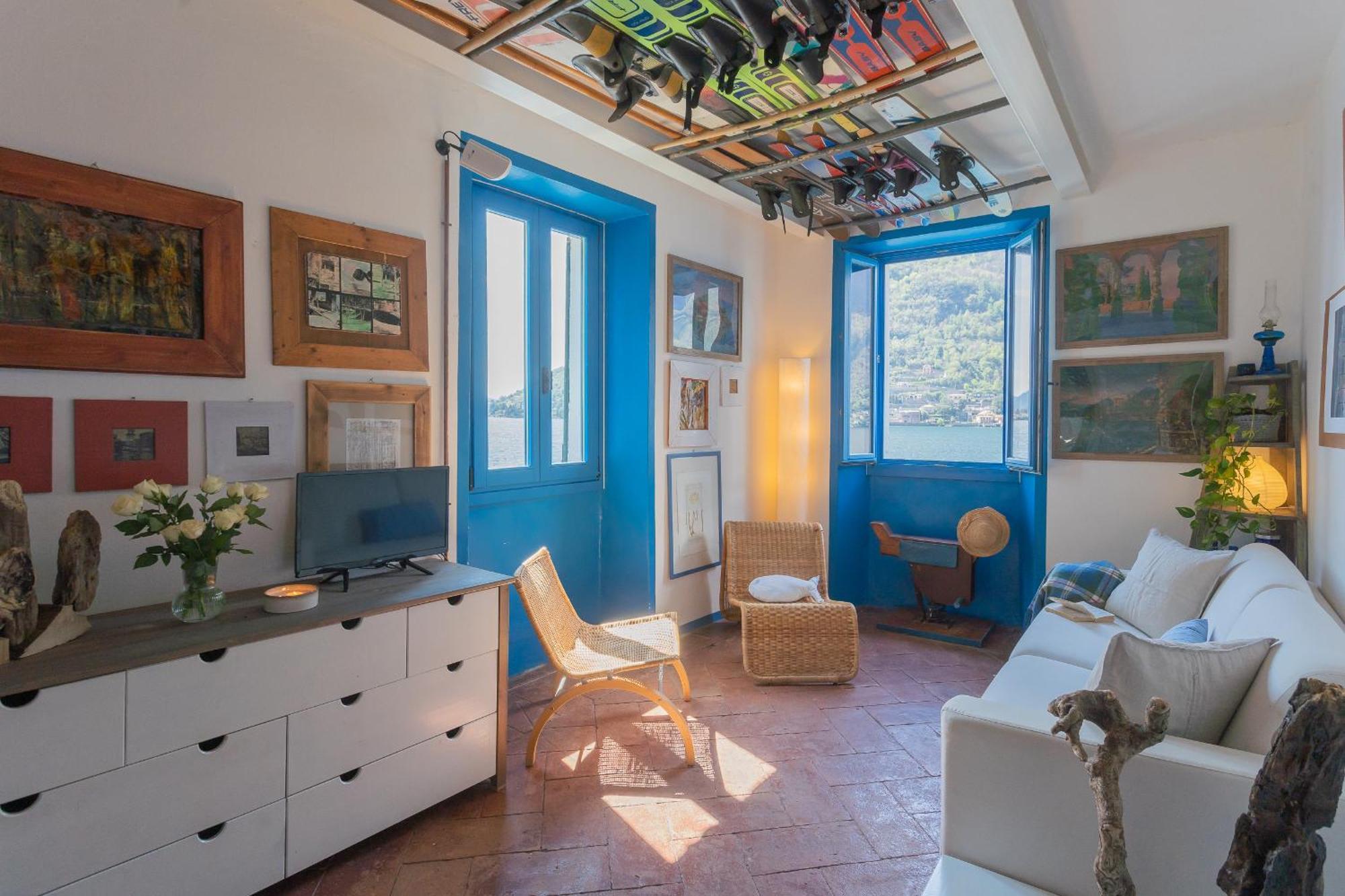 Deriva Apartment On Careno'S Beach By Rent All Como Nesso Dış mekan fotoğraf