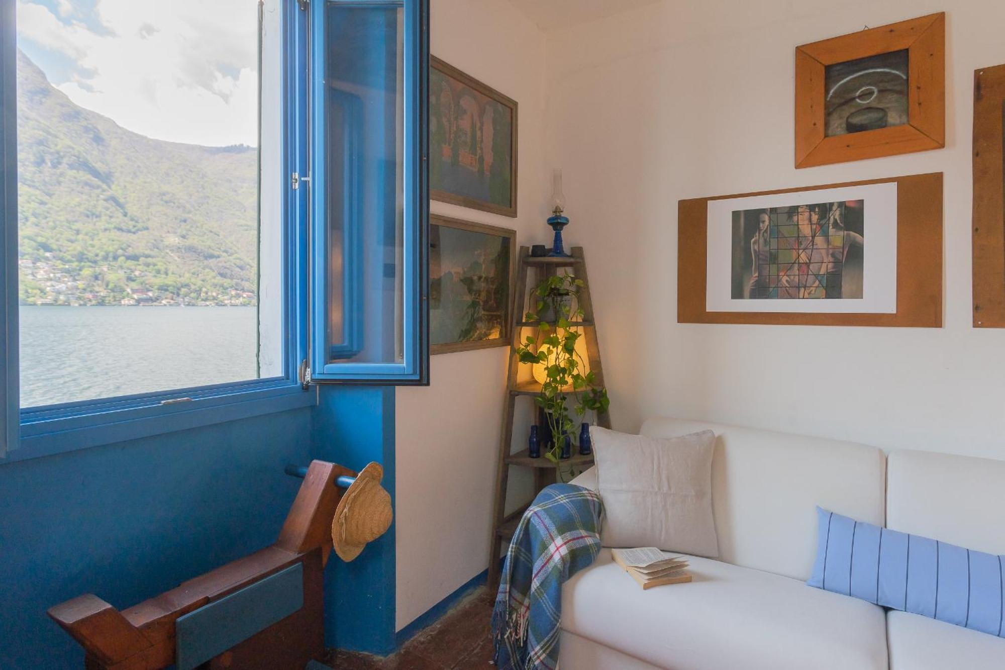 Deriva Apartment On Careno'S Beach By Rent All Como Nesso Dış mekan fotoğraf
